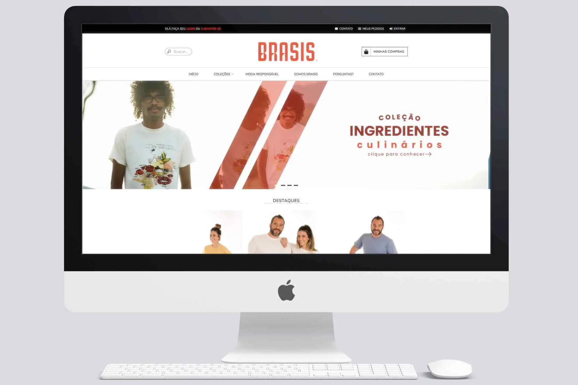 Loja virtual Brasis de produtos com identidade brasileira