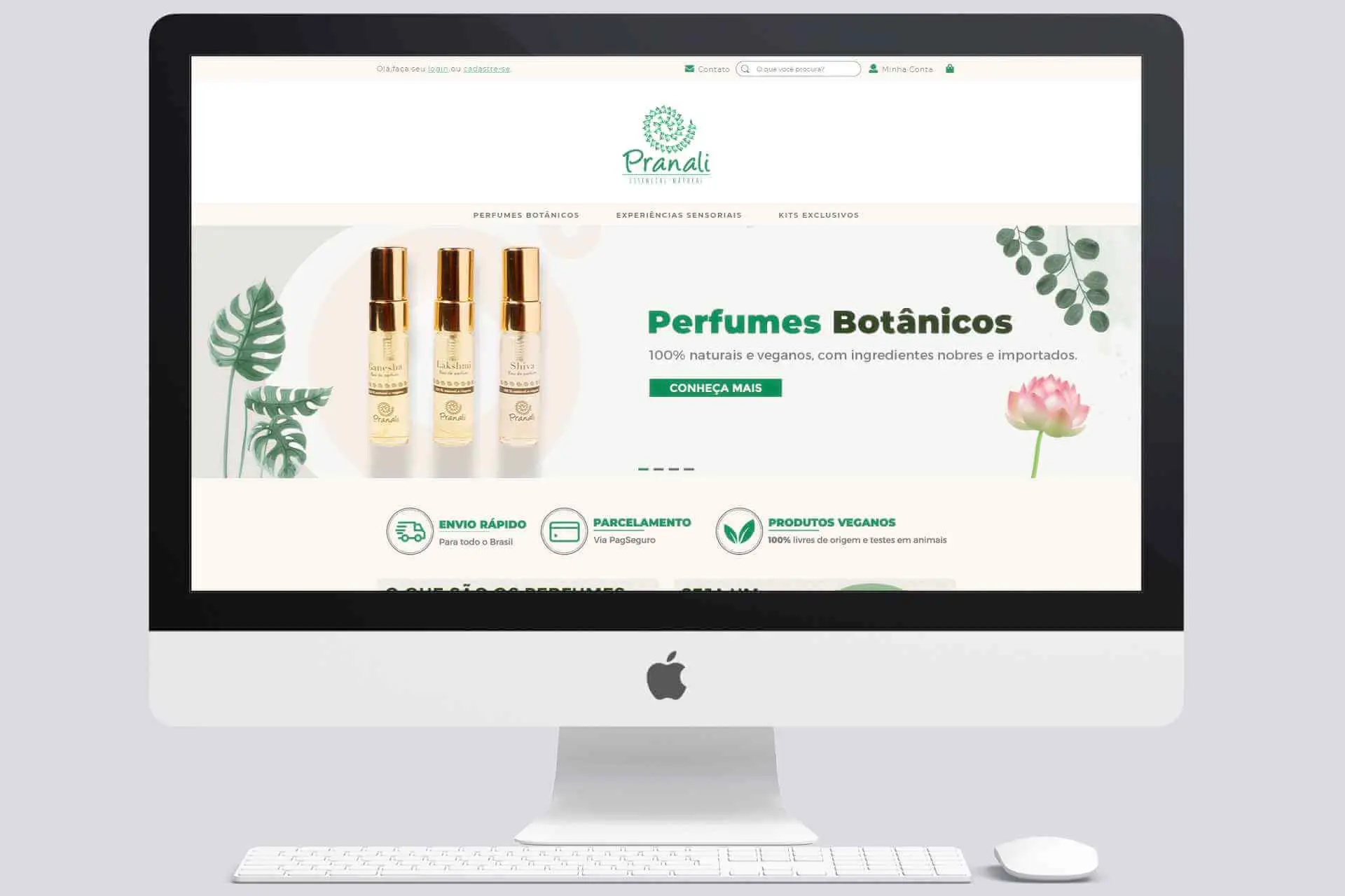 Loja virtual de moda feminina indiana Pranali na plataforma Iluria