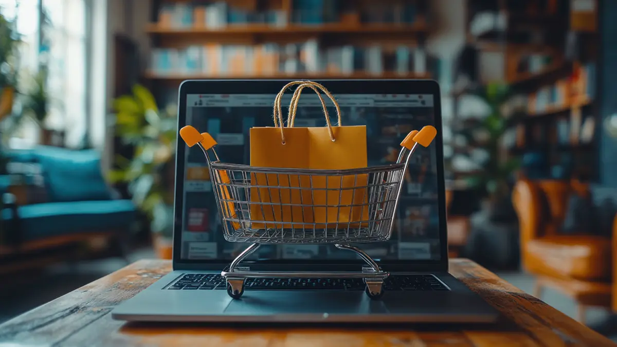 Dashboard completo de uma loja virtual com pedidos, produtos e faturamento